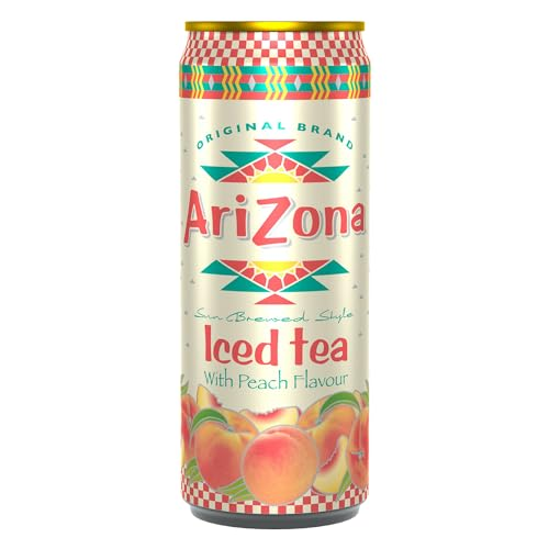 AriZona Iced Tea with Peach Flavour - 12 x 330ml