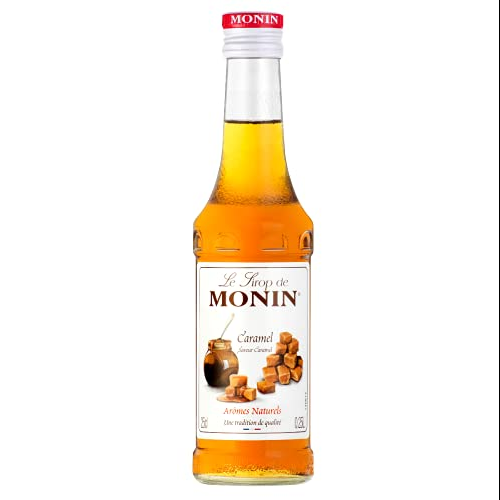 Monin Caramel Syrup 250 ml Bottle