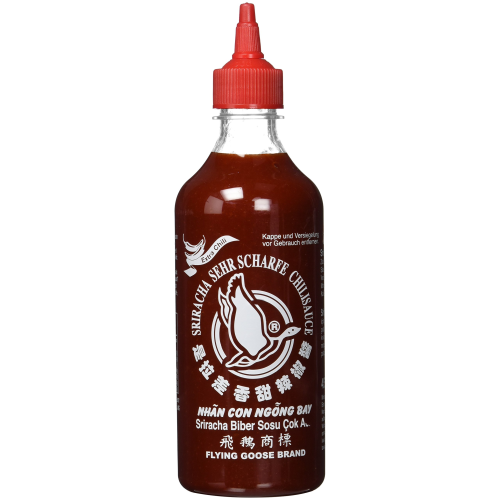 Sriracha Chilli Sauce Extra Hot 455ml Thai Spicy Sauce for Cooking & Dipping