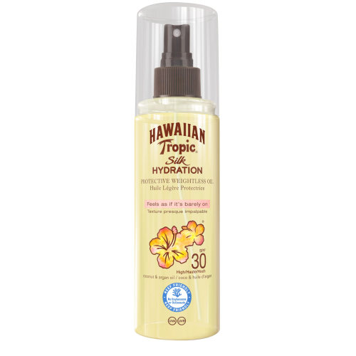 Hawaiian Tropic Silk Hydration Dry Oil Mist SPF30 150ml Sun Protection & Moisture