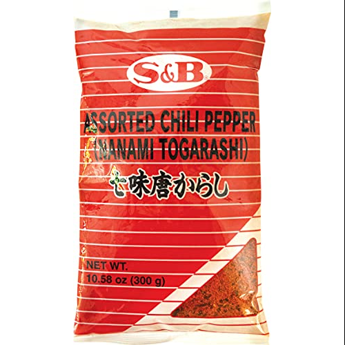 S&B Assorted Chili Pepper Nanami Togarashi (10.58oz) 300g x1