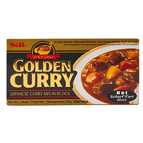 S&amp;B Golden Curry Mild Mix im Block 220g