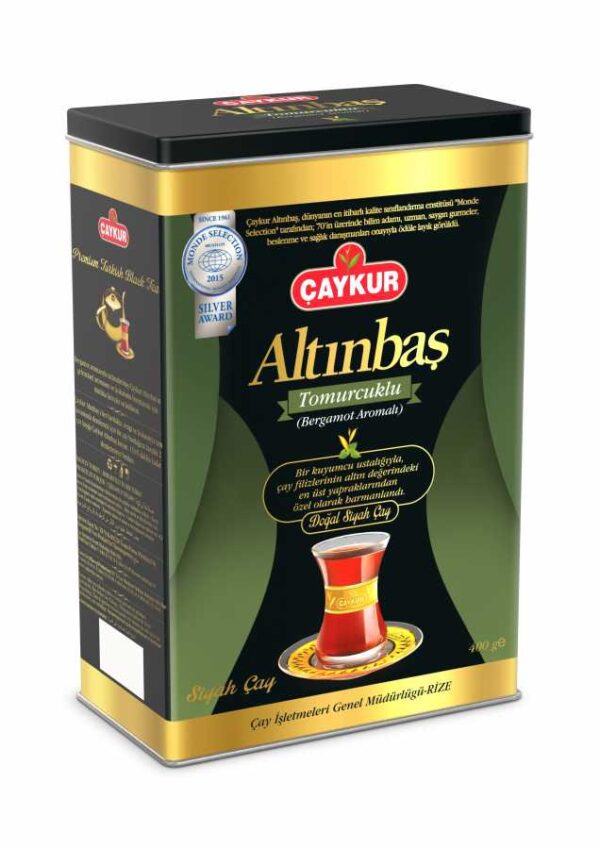 Caykur ALTINBAS Earl Grey Black Tea 400g