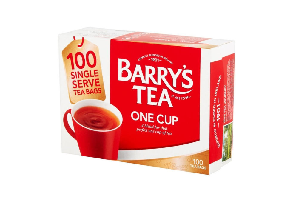 Barrys Tea Eine Tasse 100 Teebeutel