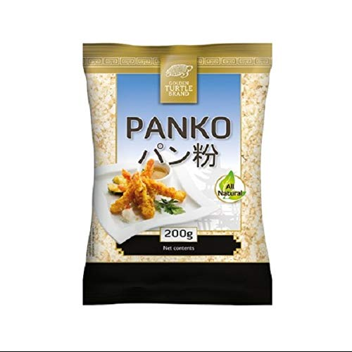 GoldenTurtle Panko Bread Crumbs 1kg Crispy Coating for Fried & Baked Dishes