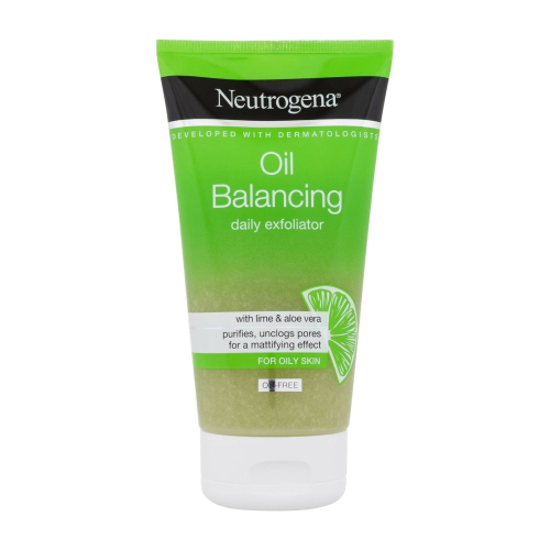 Neutrogena Oil Balance Daily Exfoliator Lime & Aloe Vera  150 ml