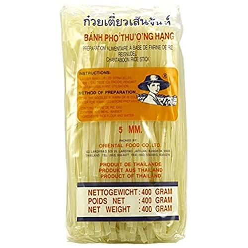 FARMER Brand Banh Pho Rice Stick - Reisnudeln 5 Mm. (1 X 400 GR)