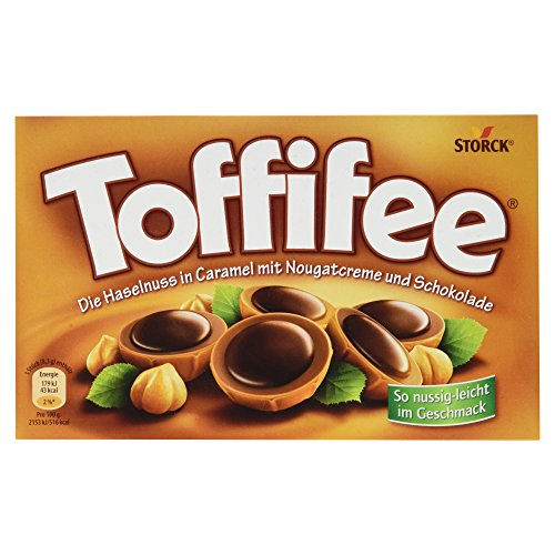 Toffifee 125g Chocolate Caramel Hazelnut Candy with Creamy Filling - Delicious Treat