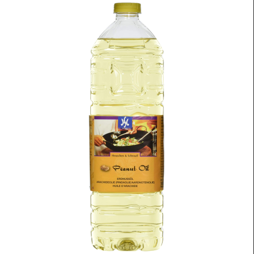 HS Peanut Oil 1000ml Pure Natural Cooking Oil for Frying and Salad