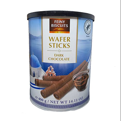 Feiny Biscuits Wafelrolletjes PURE chocoladecreme 400g
