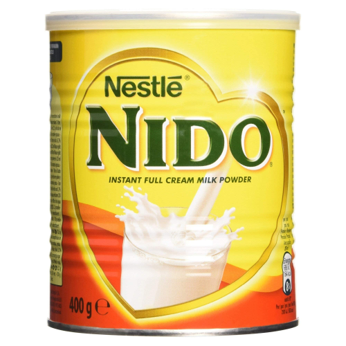 NIDO Whole Milk Powder Original Nestle 400g – High-Quality Powdered Milk