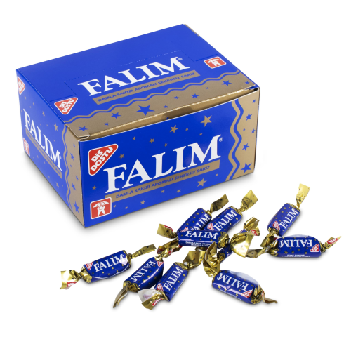 Falim Chewing Gum with Damla Flavour in Box (Pack of 100)