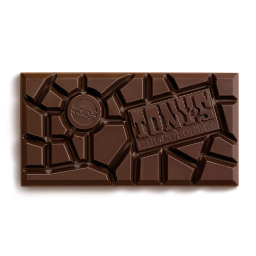 Tony's Chocolonely Chocolade Reep Dunkle Melk Brezel Toffee - 180 Gramm