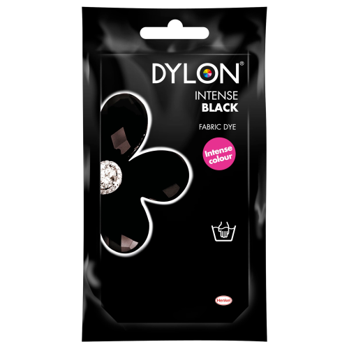 Dylon Textile Paint Velvet Black 50g Hand Wash Fabric Color Paint for Crafts