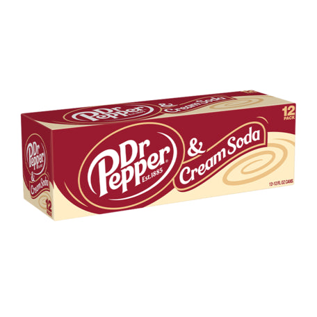 Dr Pepper Cream Soda 1x12pk