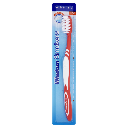 12 x Wisdom Smokers Extra Hard Toothbrush