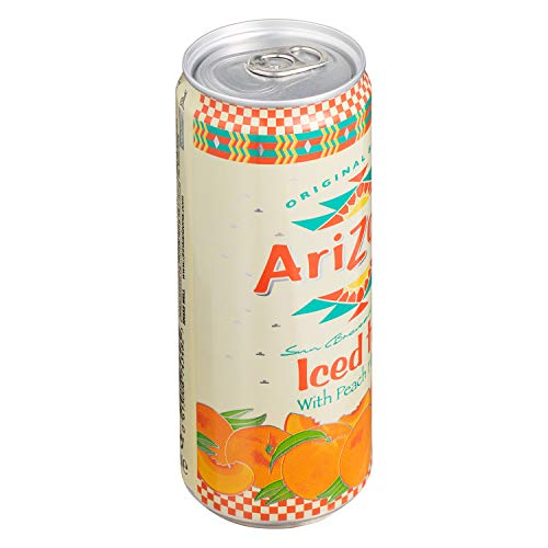 AriZona Iced Tea with Peach Flavour - 12 x 330ml