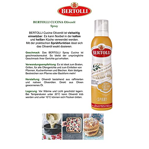 Bertolli - Cucina Spray Olivenöl - 200ml