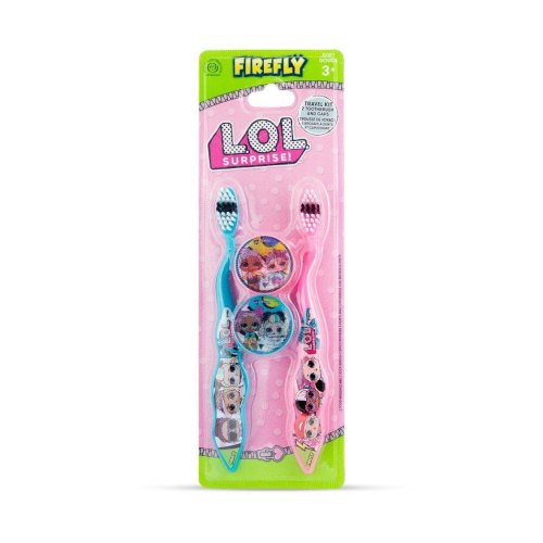 LOL Surprise! Toothbrush Oral Care Travel Set 40g Kids Fun Toothbrush & Toothpaste for Travel