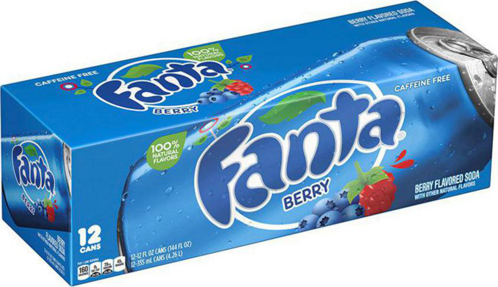 Fanta Berry Dosen 355 ml (12 Stuck)