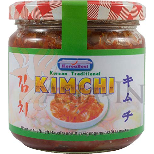 Korea Best Kimchi (fermentiertes Gemuse)  nach Hausfrauenart im Glas 300g