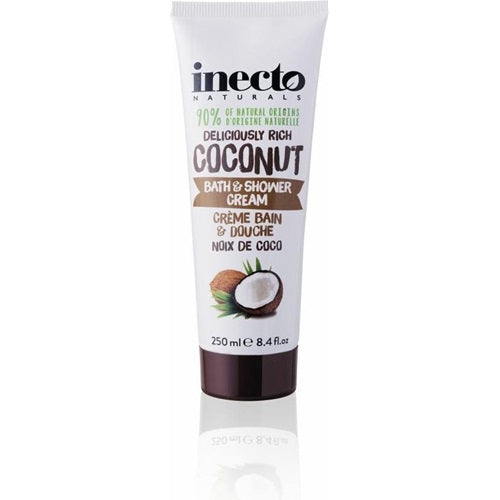 INECTO Naturals Coconut Bath & Shower Cream (250ml)