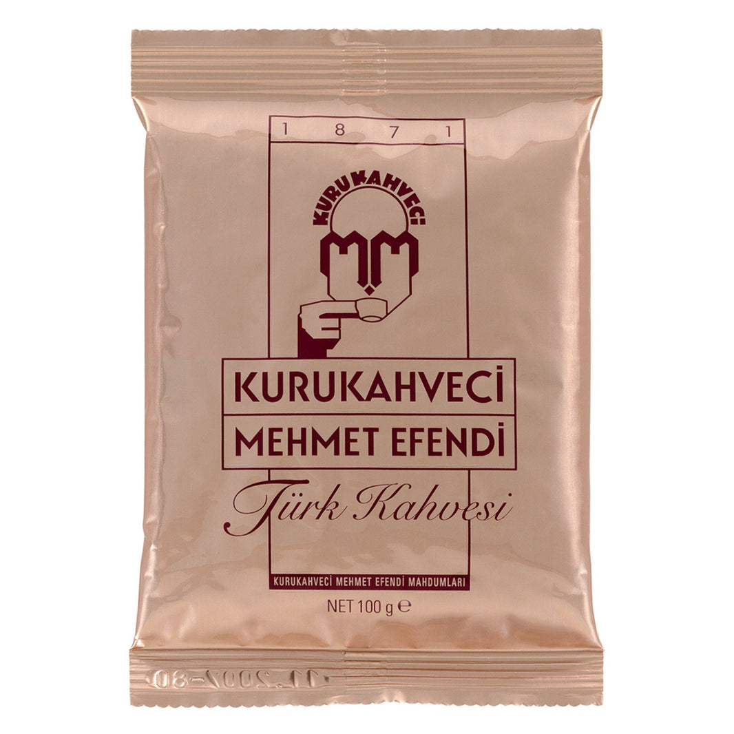 Kurukahveci Mehmet Efendi Turkish Coffee 100g Premium Ground Authentic