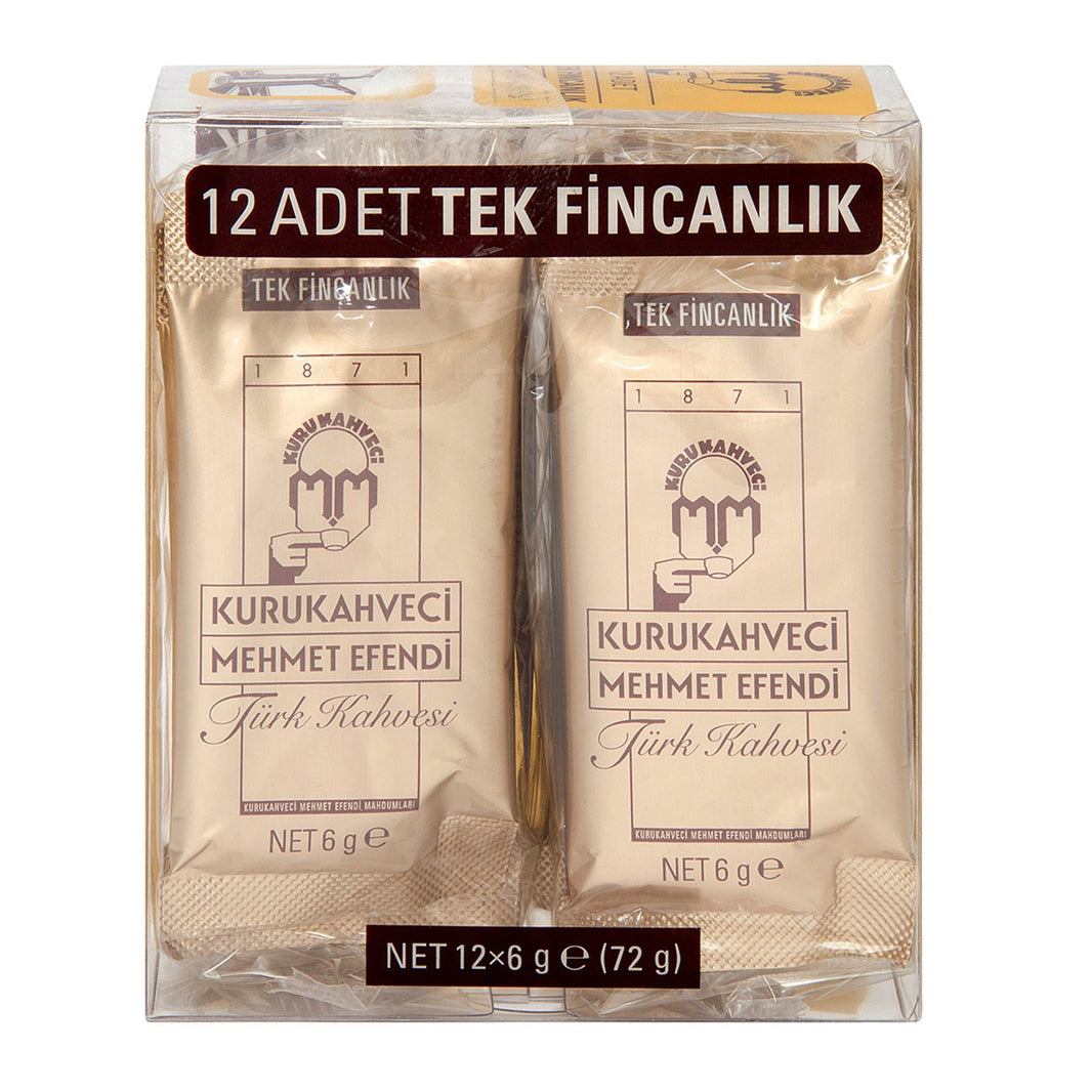 Kurukahveci Mehmet Efendi - Türkischer Kaffee 6g x 12stuck