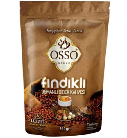 Osso-Haselnuss-Koffie 200gr