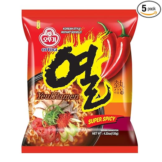 Ottogi Yeul Extra Spicy Ramen Noodle