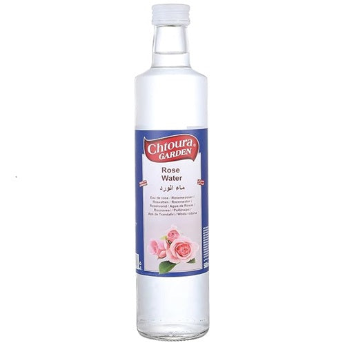 Chtoura Garden Rose Water 500ml – Pure Natural Rosewater for Skin & Culinary Use