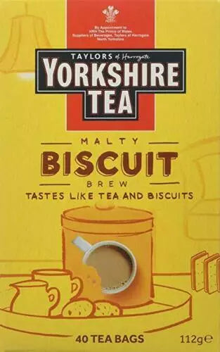 Taylors Biscuit Brew Tea Bags 40s