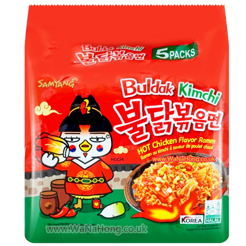Samyang Buldak Kimchi Ramen-Nudeln 135g*5 Stk