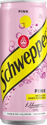 Schweppes Pink 4x6x33 cl blik