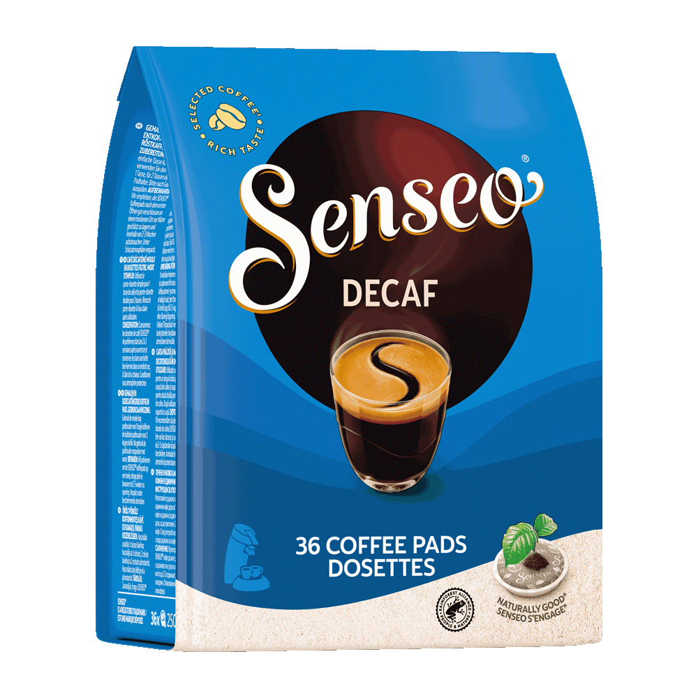 Senseo Decafe Koffiepads 36 Stuks