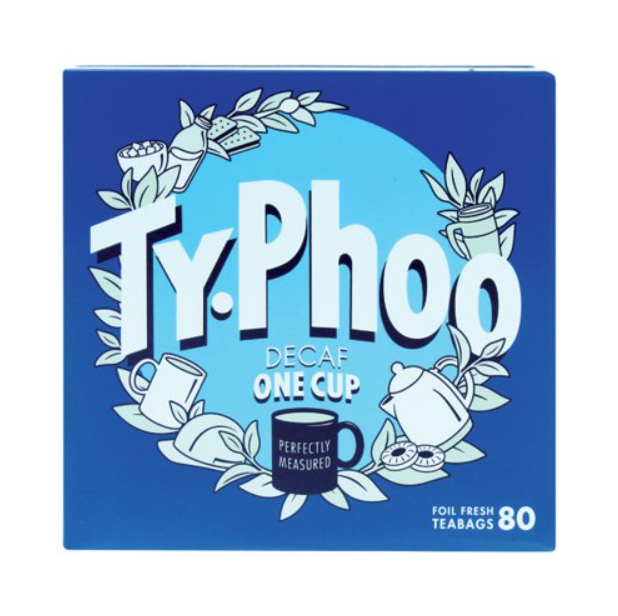 Typhoo Tee Decaf Eine Tasse 80 Flaschen 160g x1