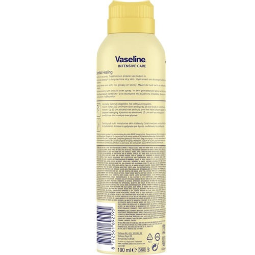 Vaseline Lotion Spray Essential Moisture (190 ml)