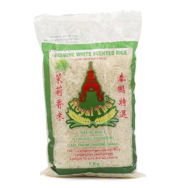 ROYAL THAI RICE - Langkörniger Jasmin-Duftreis - (1 x 1 kg)