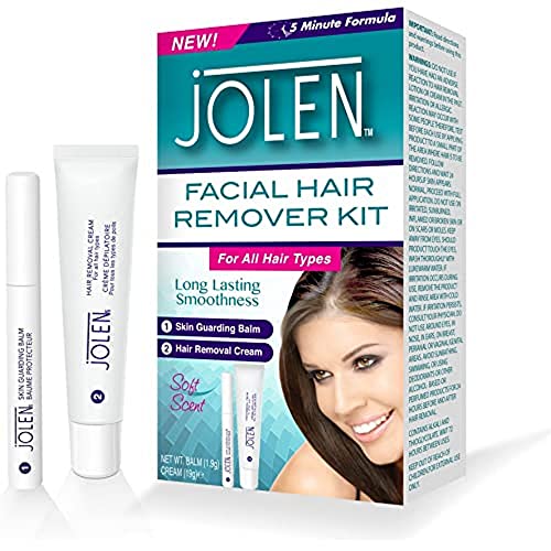 Jolen Facial Hair Remover Kit