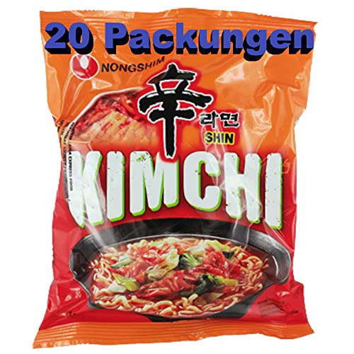Nongshim Kimchi Instant Nudeln 20er Pack (20 x 120g)
