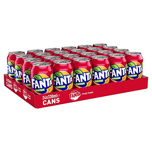 Fanta Fruit Twist Packung mit 24 x 330 ml